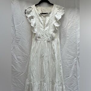 Ulla Johnson | White Maxi Dress | Size S